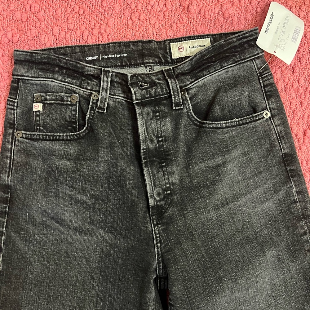AG Women's Black Ankle Jeans - Picture 2 of 7